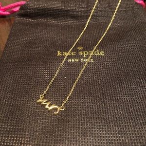 Kate Spade Mrs Necklace
